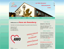 Tablet Screenshot of haus-am-rosenberg.de